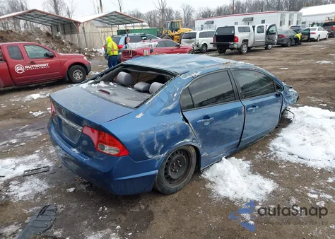 2011 Honda Civic Lx из США, поврежденный, VIN 2HGFA1F58BH543841
